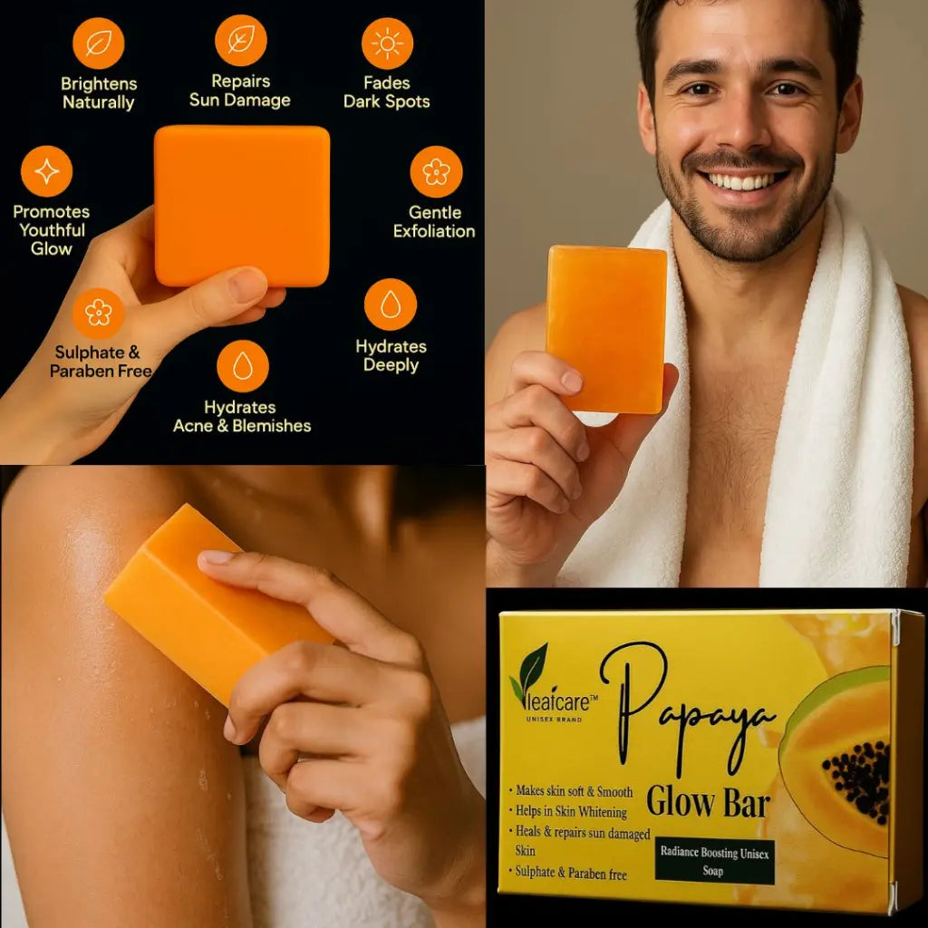 Complete Healing & Brightening Soap Combo: Sea Buckthorn + Papaya